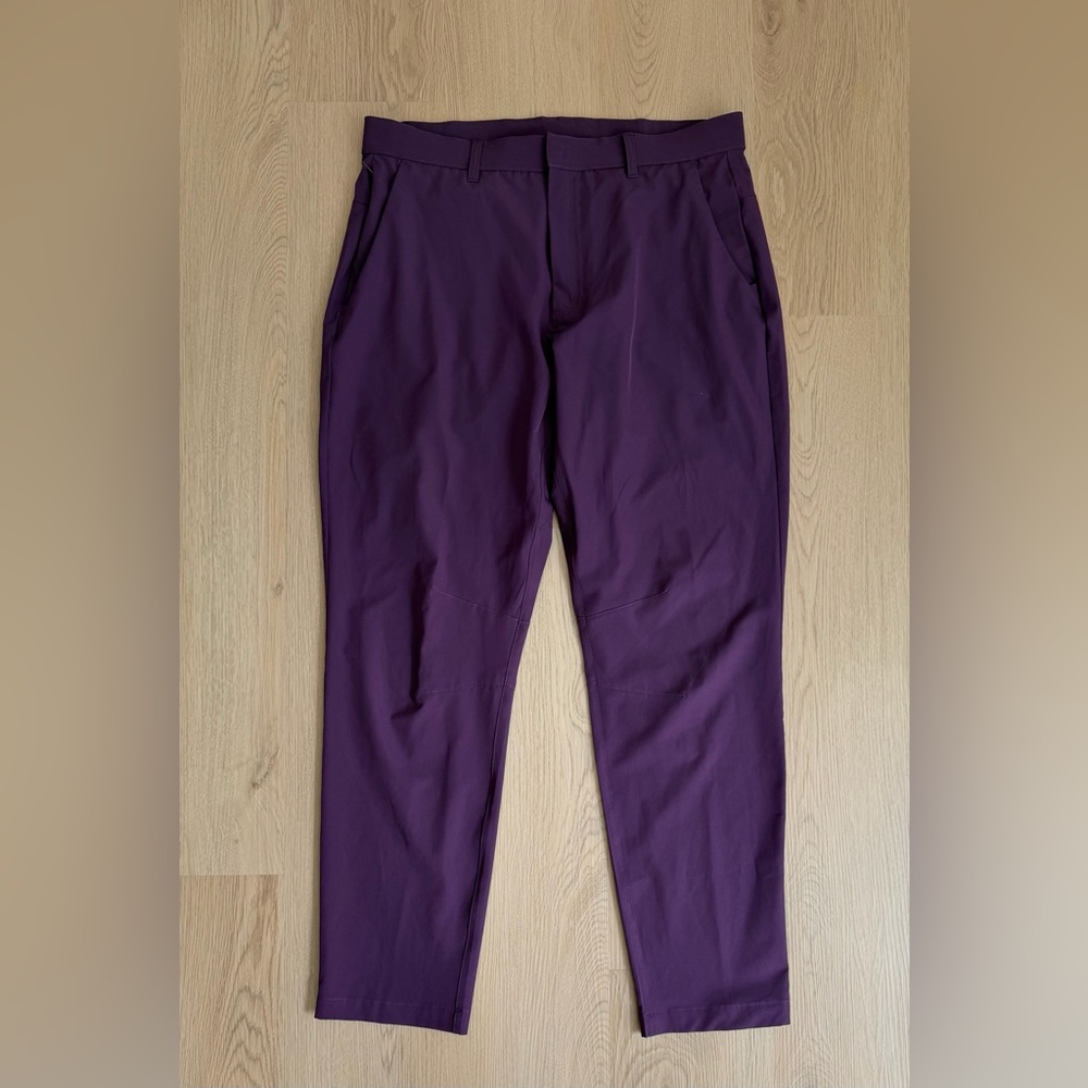 Men's Purple Chinos - Classic Fit